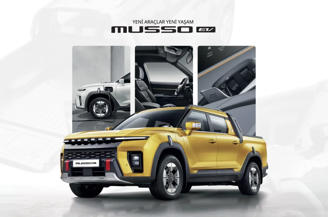 Yeni Musso EV: Elektrikli Pick-Up’ta Oyunun Kuralları Değişiyor