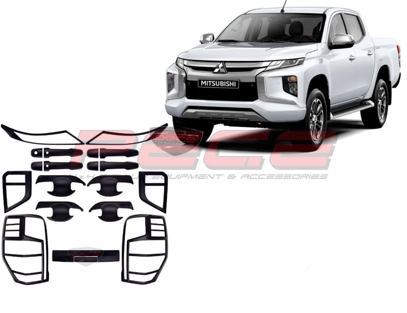 Mitsubishi L200 Far ve Stop Çerçevesi