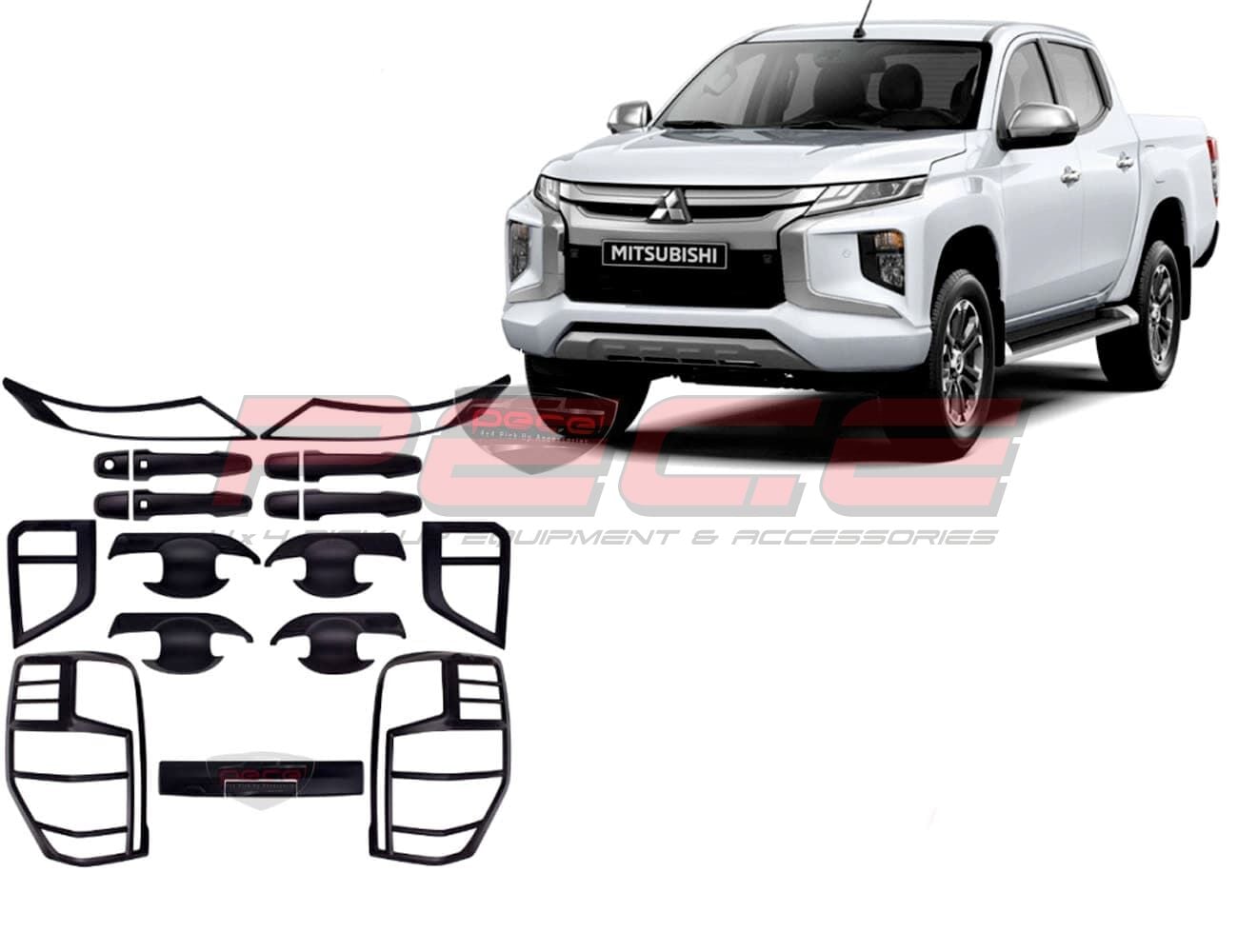 Mitsubishi L200 Far ve Stop Çerçevesi