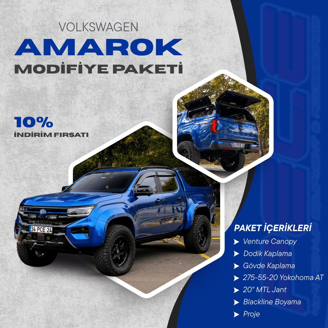 Amarok’unu Şimdi Donat – Özel Paket İndirimi Başladı!