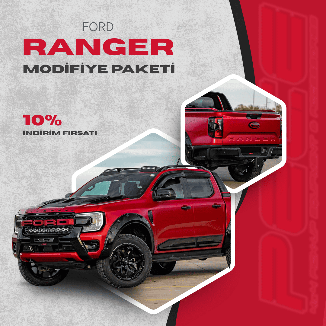 Ranger’ınızı Yenileyin: En Popüler Aksesuarlar Tek Pakette