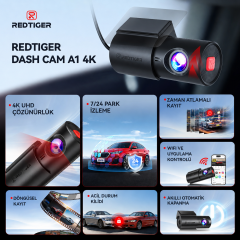 REDTIGER A1 4K Araç Kamerası